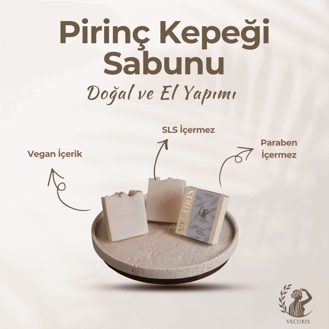 Pirinç Kepeği Sabunu