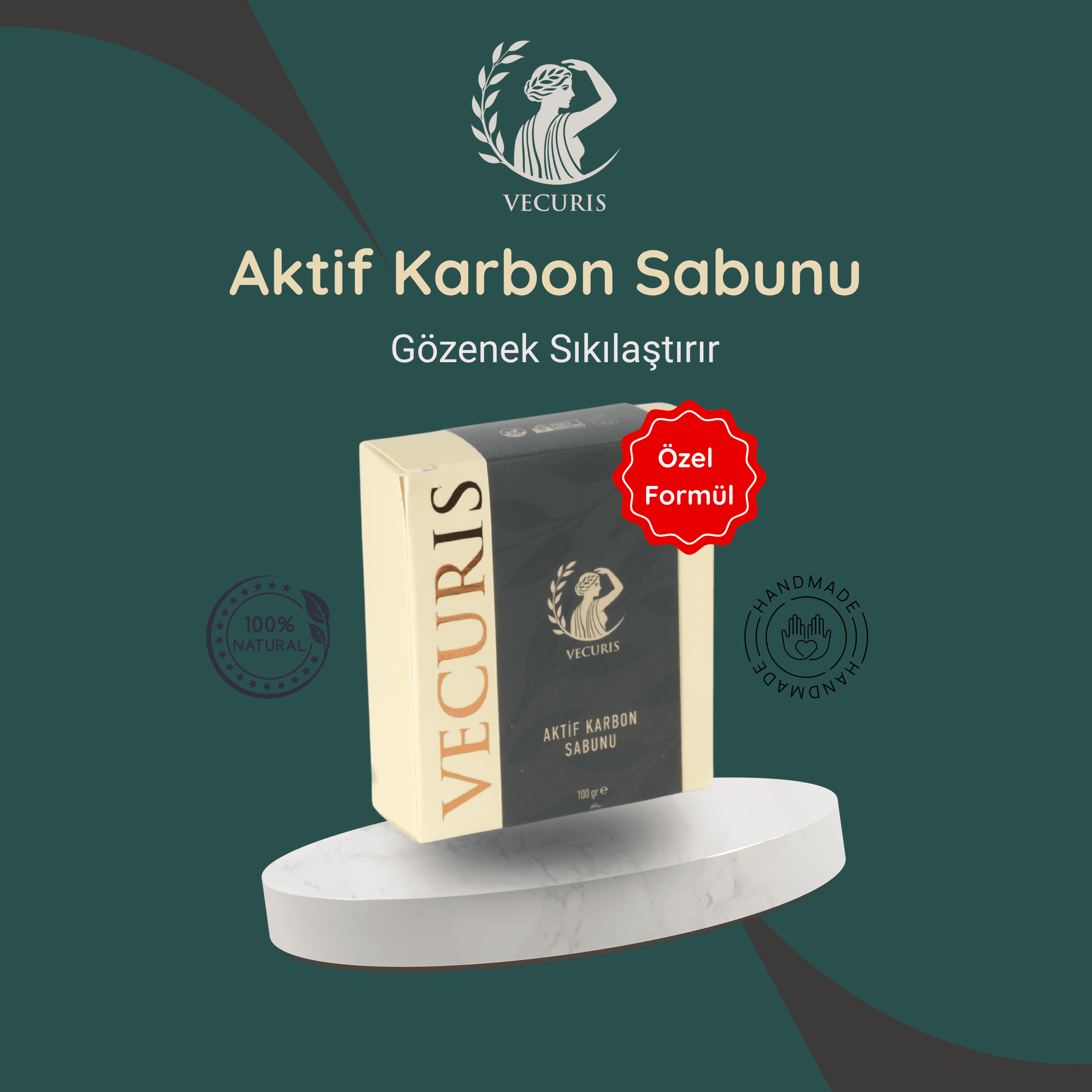 Aktif Karbon Sabunu - 1